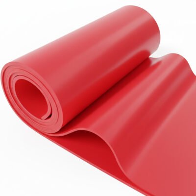 LÁMINA DE CAUCHO NATURAL SBR ROJO