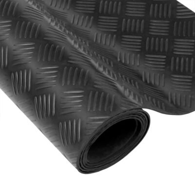 PISO EN CAUCHO CHECKER