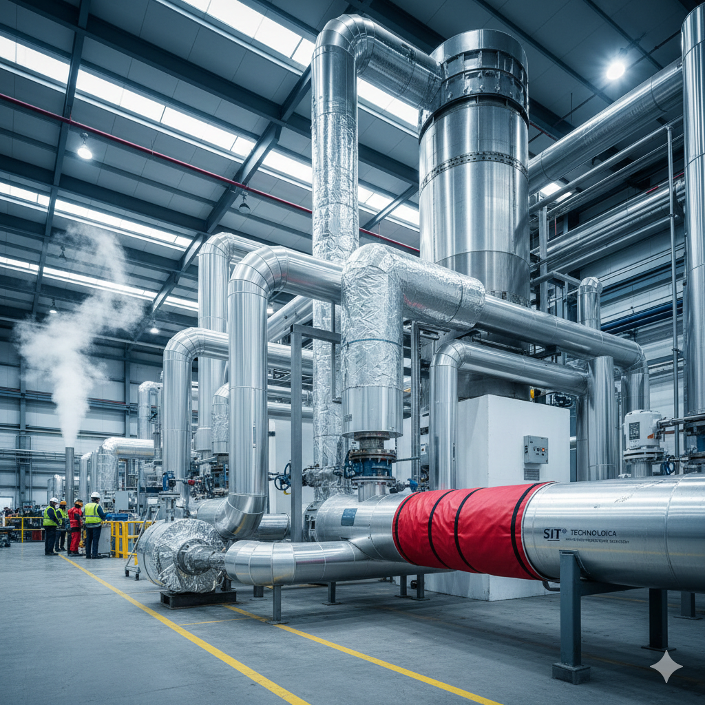 Aislamiento térmico industrial: soluciones y materiales para procesos de alta temperatura